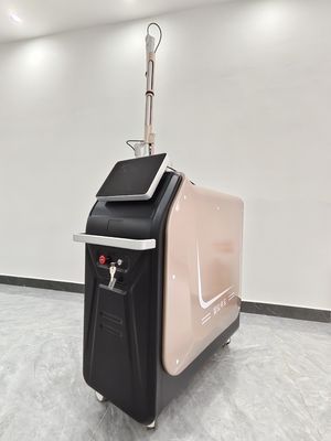755nm 2700W 피부 재생 Nd Yag 문신 제거 레이저 기계 문신 제거
