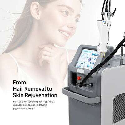 알렉산드라이트 레이저 더블 웨브 755Nm 1064Nm 긴 펄스 Nd Yag 레이저 탈모 기계